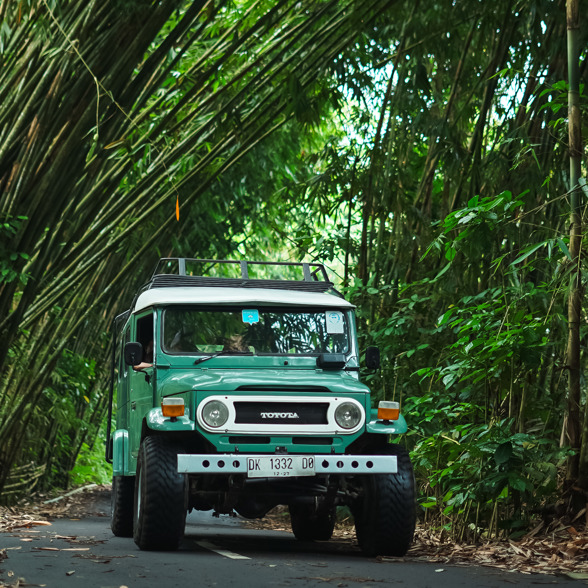 4WD jeep adventure tours around bali