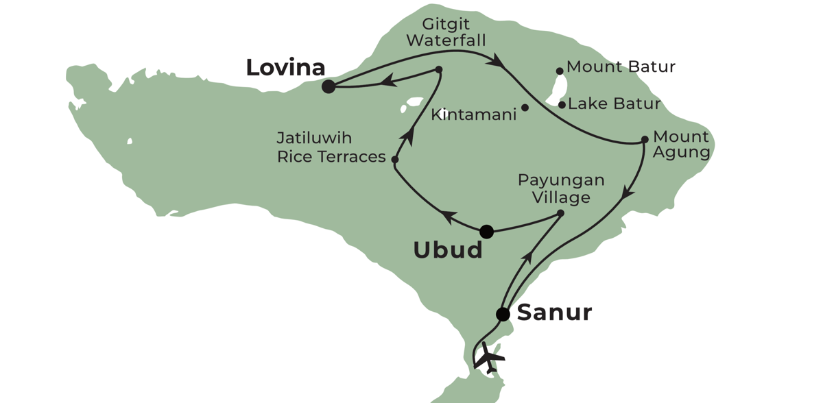 Bali Round Trip Tour - The Perfect Island Loop Itinerary