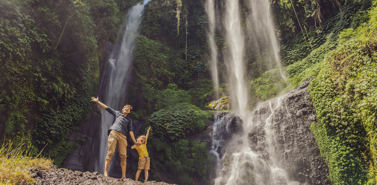 Sekumpul Waterfalls Family Trip