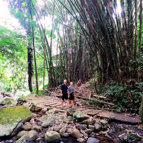 Walk to the waterfall