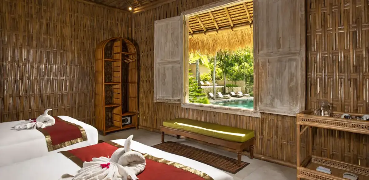 The Mesara Bedroom Pool View