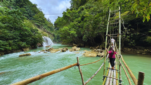 Waterfall Trekking in Sumba, Indonesia