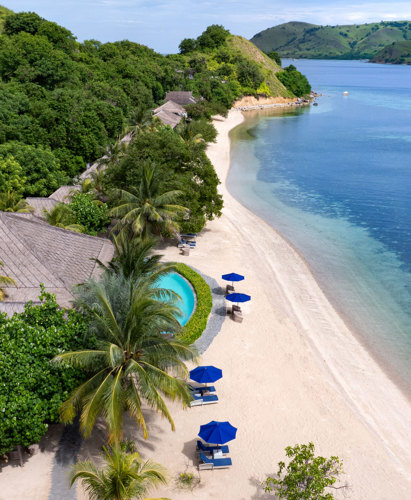 Arial view of Sudamala Seraya Island