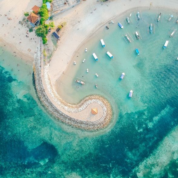 Sanur beachfront