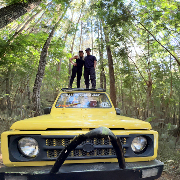 Explore Bali in your private 4WD Jeep