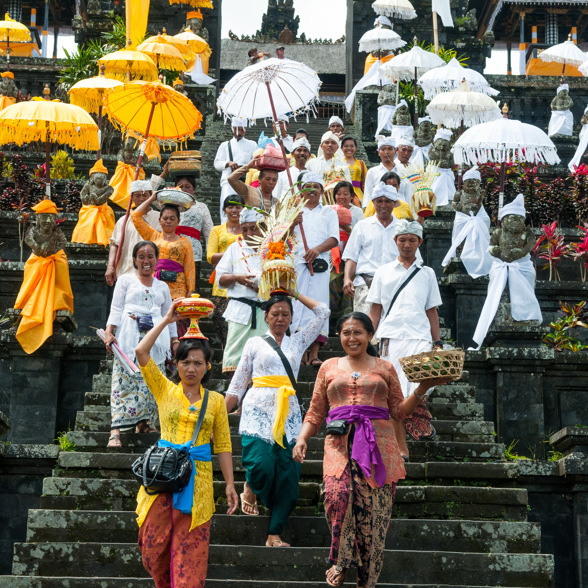 Bali Besakih Temple Ceremony