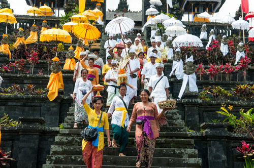 Ceremony at temple