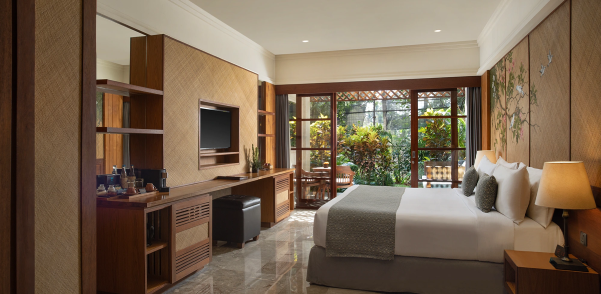 Luxurious rooms at Adiwana Bisma