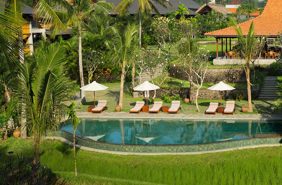 Pool view at Alaya Resort Ubud