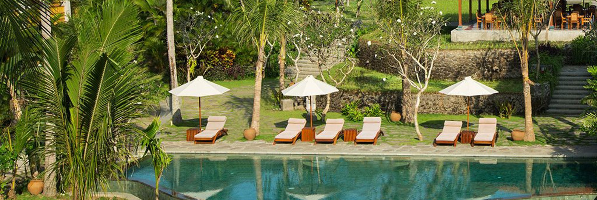 Pool view at Alaya Resort Ubud