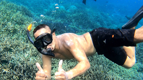 Lembongan snorkelling