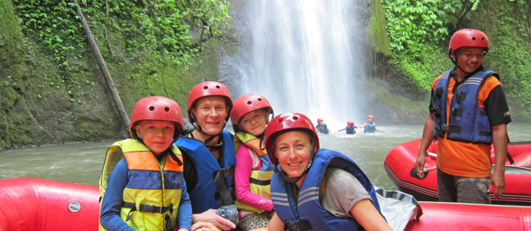 Petang Village Rafting 01