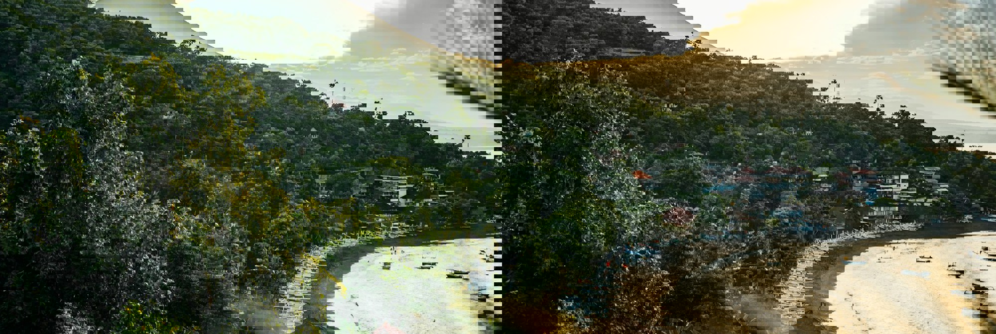 Amed - coastal town of Bali, Indonesia