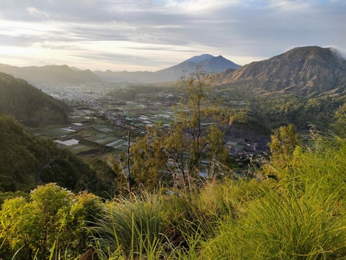 Area around Batur volcano
