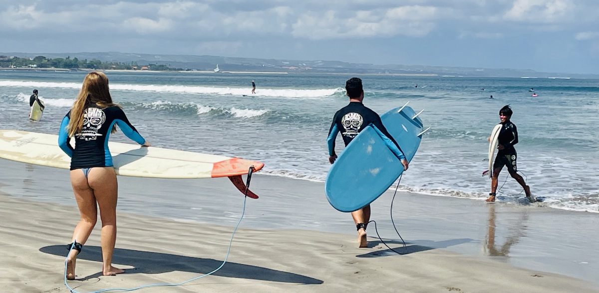 Surfers paradise in Bali