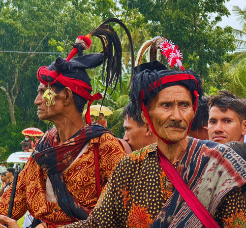 Traditional costume Pasola Festival, Sumba Indonesia