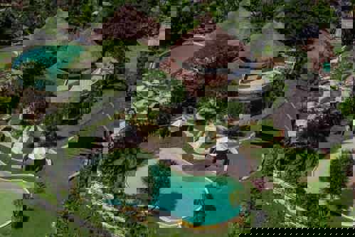 Aerial view of La Joya Balangan resort