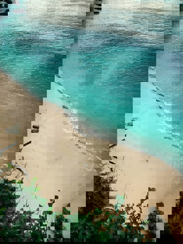 Beach view in Uluwatu, Bali