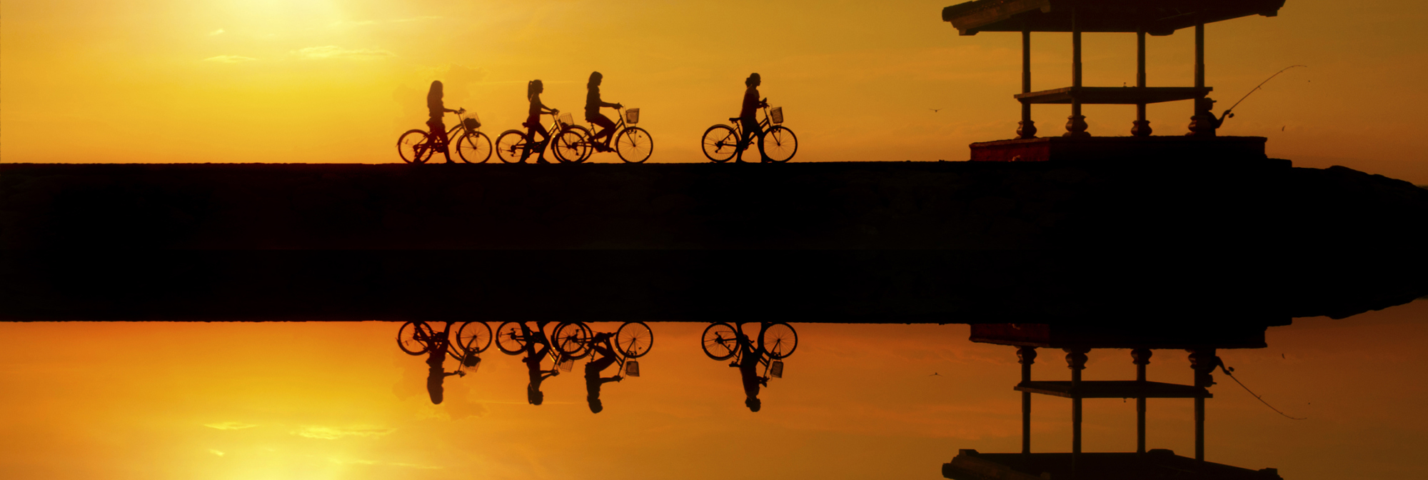 Sanur Bike Tour Sunset 01