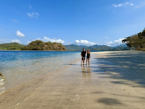 Calm beaches on Gili Asahan
