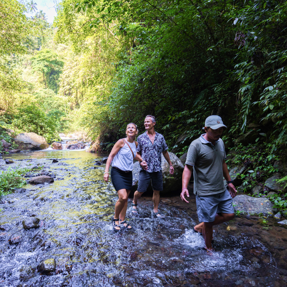 Jungle Hiking Tourists 01