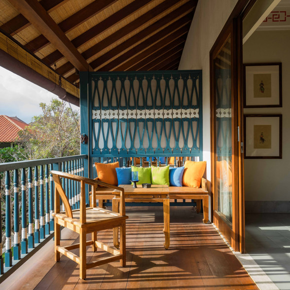 Private balcony