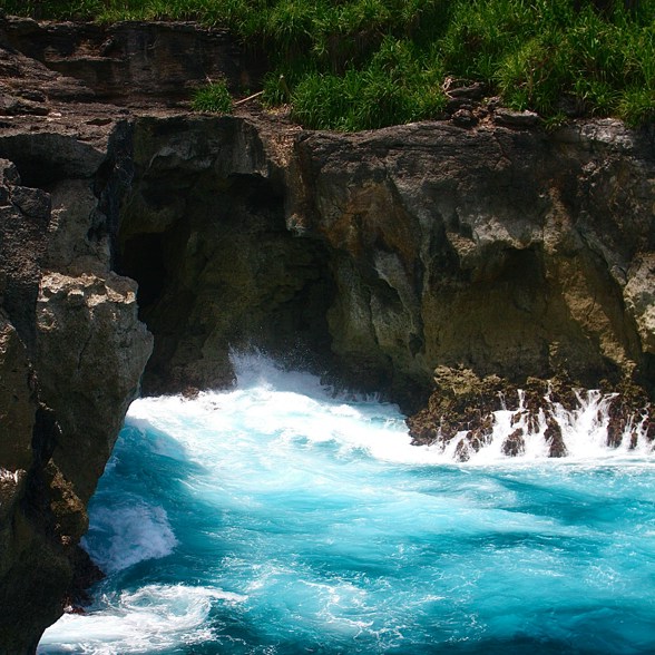 Lembongan Sea Coastline