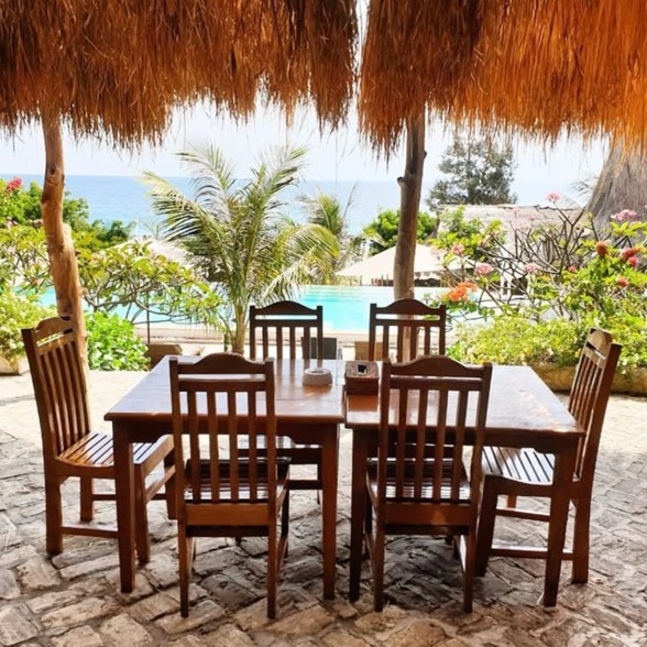 Restaurant at Mario Hotel Sumba Indonesia