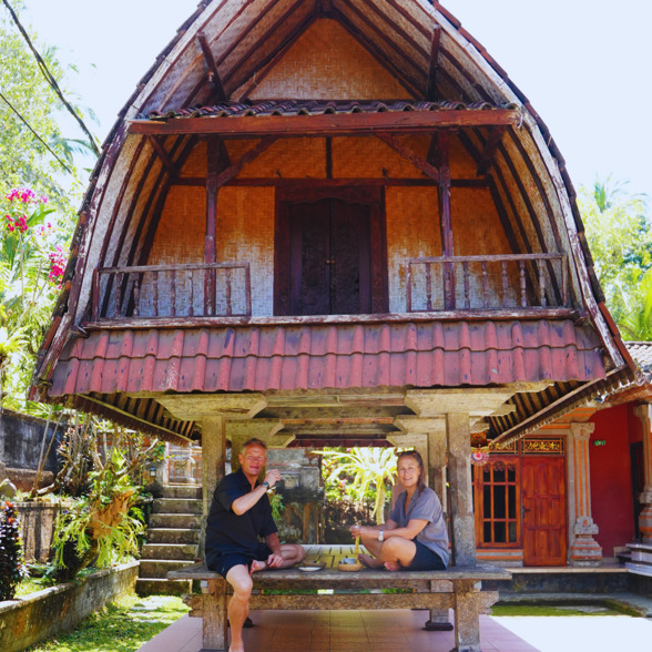Visit a Balinese family
