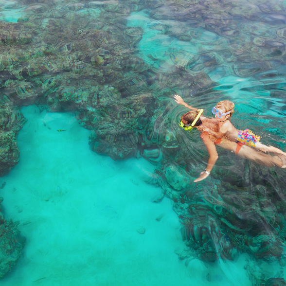 Snorkeling Family Trip Bali