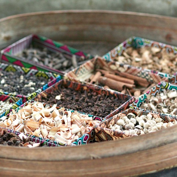 Learn about the Balinese spices