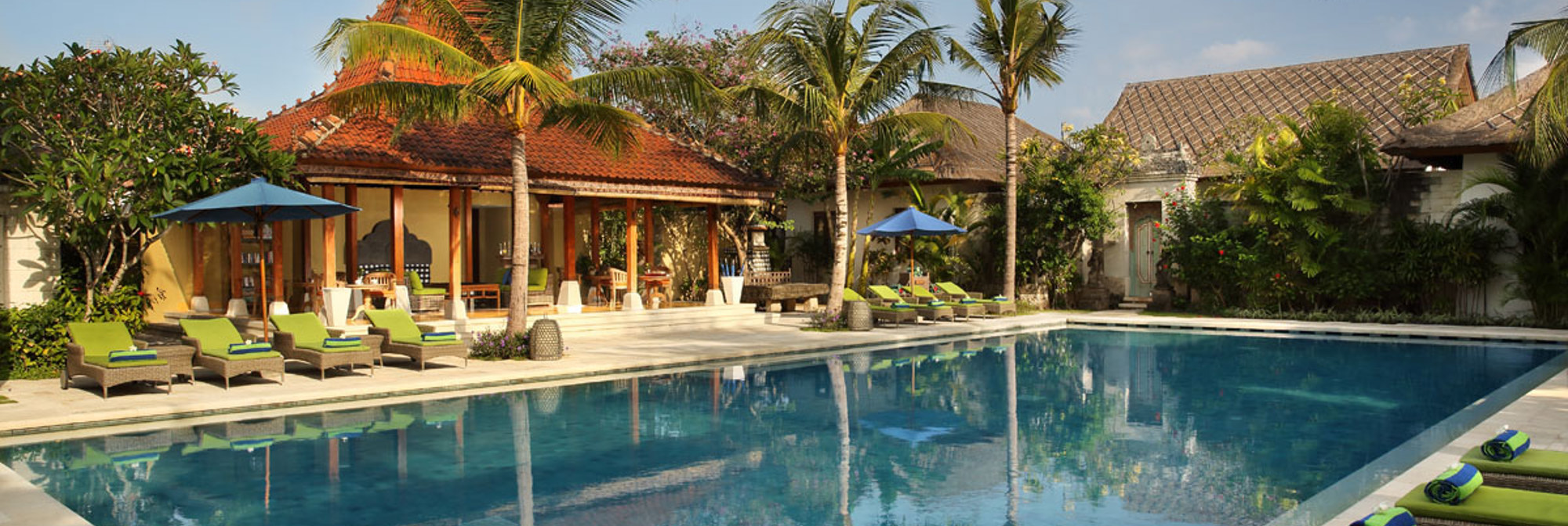 Pool view at Sudamala Resort Sanur