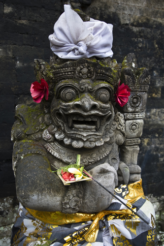 Balinese stone statue