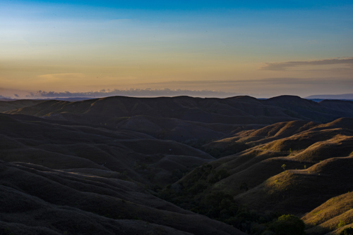 Wairinding hills in Sumba Island, Indonesia