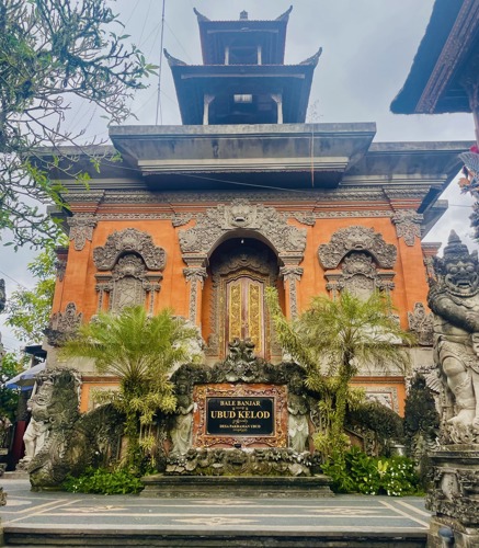 Ubud traditionel building