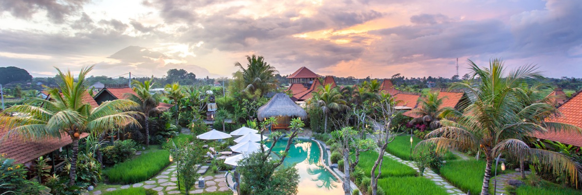 Overview Arya Arkananta Hotel Ubud