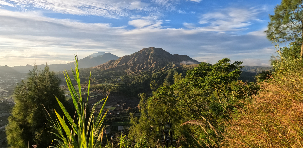 View of Batur vulcano