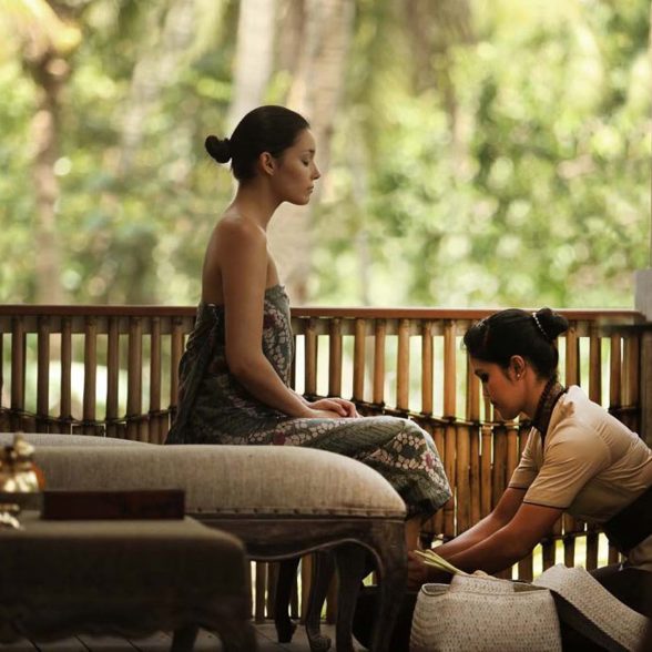 Enjoy balinese spa treatments