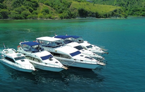 Speed boat Komodo National park