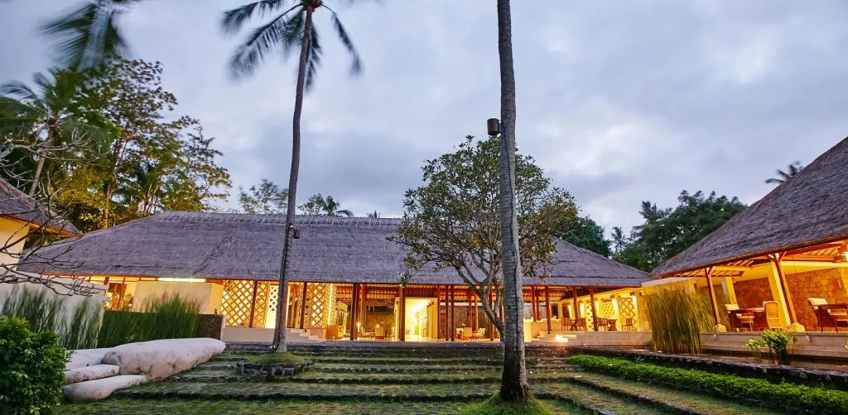 Garden view of Alila Manggis Resorts