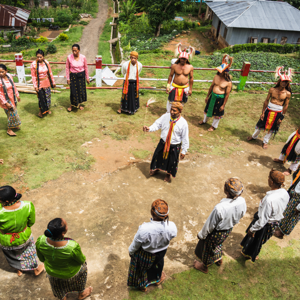 Caci Dance Cecer Village