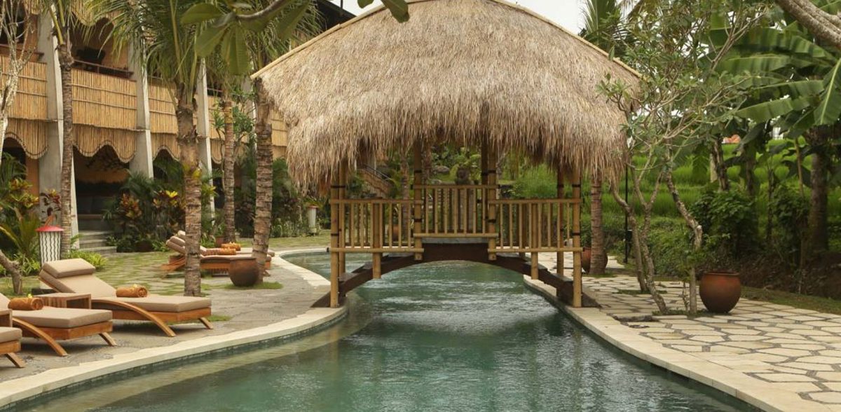 Main pool view at Alaya Resort Ubud