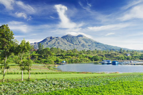 Kintamani crater at Batur