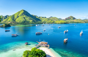 View of Kelor Island, Flores Indonesia
