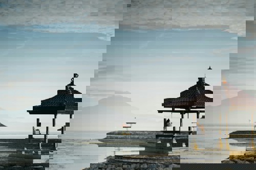 Calm mornings at Sanur beach