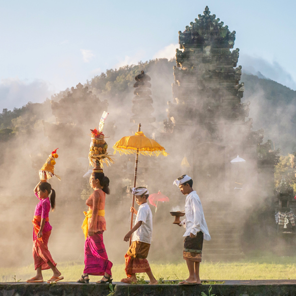 Bali Temple Atmosphere