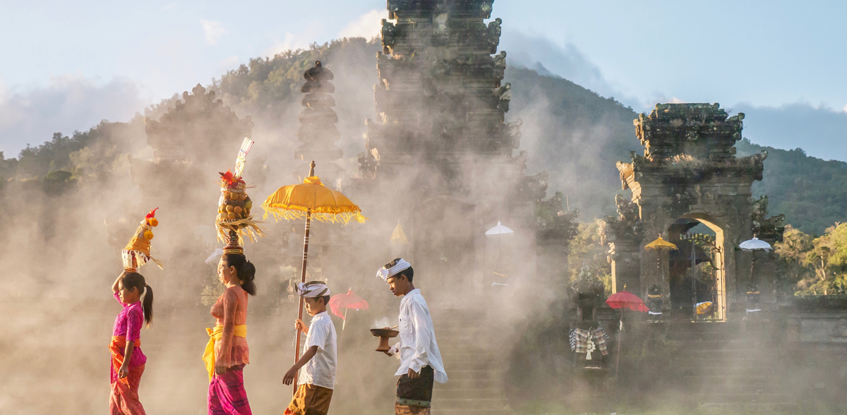 Bali Temple Atmosphere