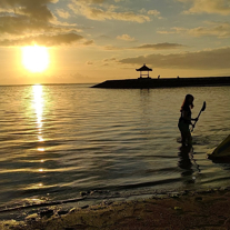 Sanur Sunrise Canoe 02