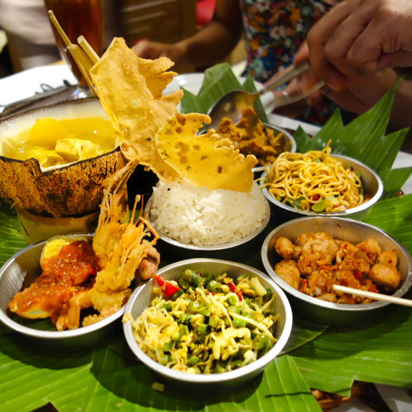Taste Indonesian food