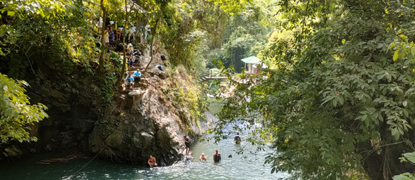 22 Lagoon And Waterfall